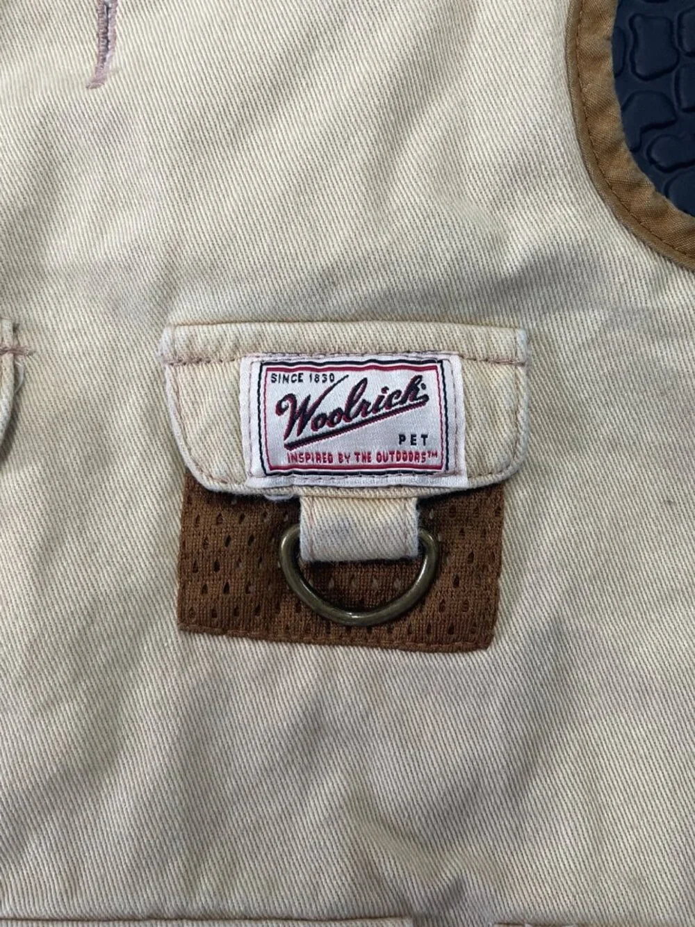 Woolrich Dog Harness Vest Fishing Sz Small